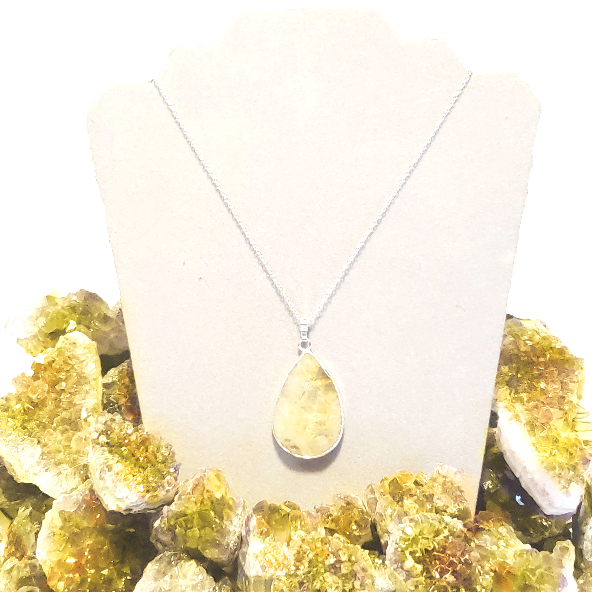 Magick Citrine Crystal Necklace.