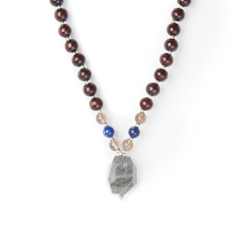 His Ambition Men's Mala Beads | Mala Beads Japa Meditation Necklaces Sacred Geometry Healing Spiritual Crystal Collections.