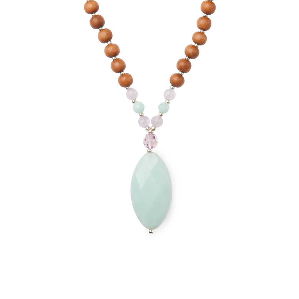 Shine Bright Unicorn Mala | Mala Beads Japa Meditation Necklaces Sacred Geometry Healing Spiritual Crystal Collections.