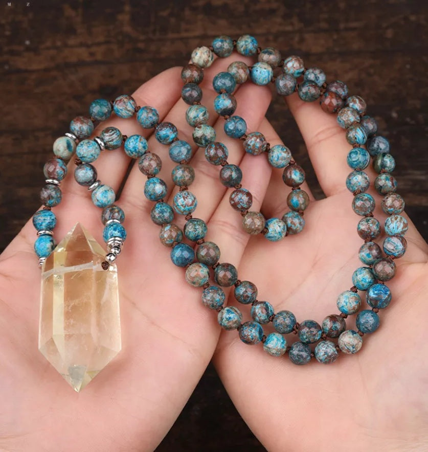 The Star Mala Necklace.