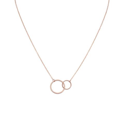 Forever Connected Necklace - Rose Gold.