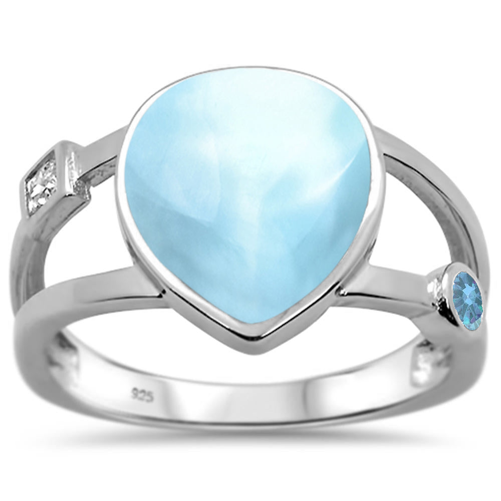 Universe Larimar + Aquamarine Ring