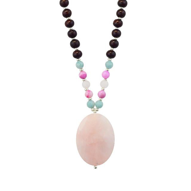 Let Love In Mala | Mala Beads Japa Meditation Necklaces Sacred Geometry Healing Spiritual Crystal Collections.