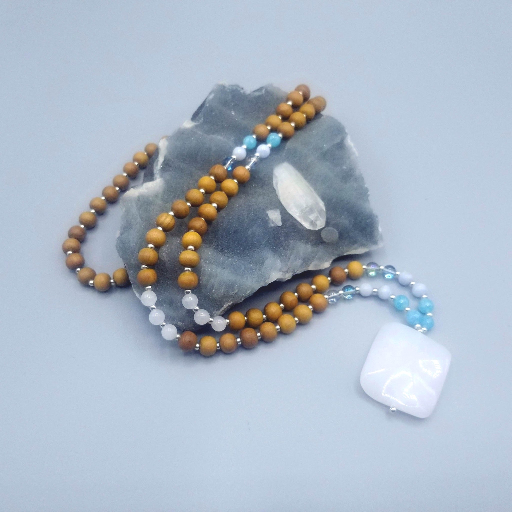The Air Element Mala Necklace.