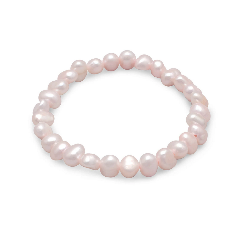 Pink Pearl Bracelet.